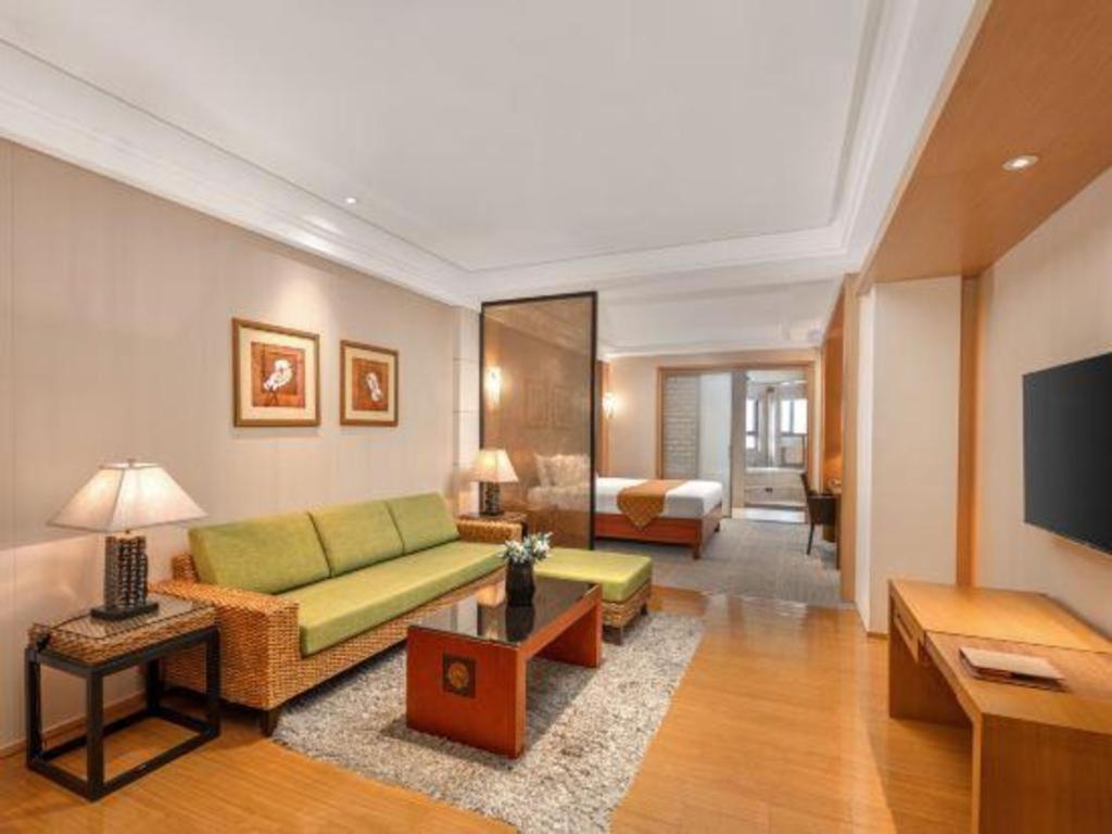 Huana Hotel Minhang Shanghai Exterior foto